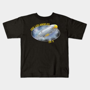 USS Los Angeles ZR-3 Dirigible Kids T-Shirt